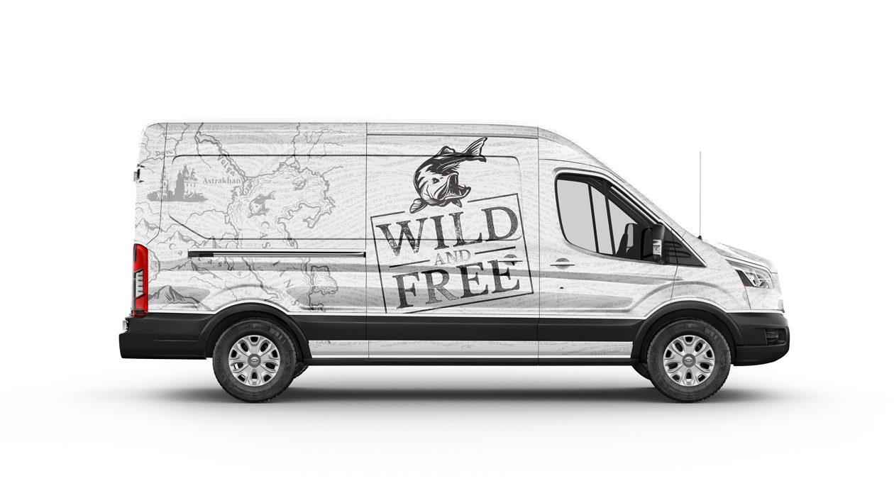 logo branding wild and free 10