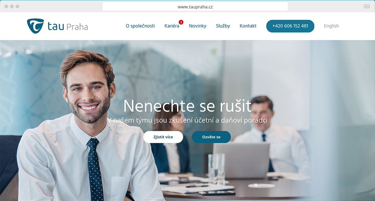 webdesign Tau Praha