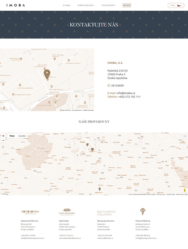 webdesign IMOBA
