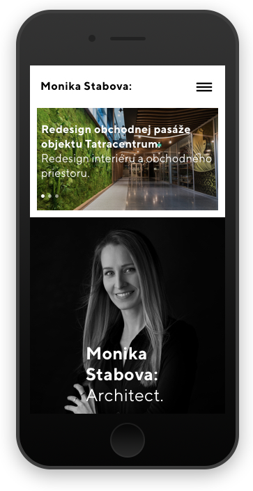 responzivita Monika Stabova Architect